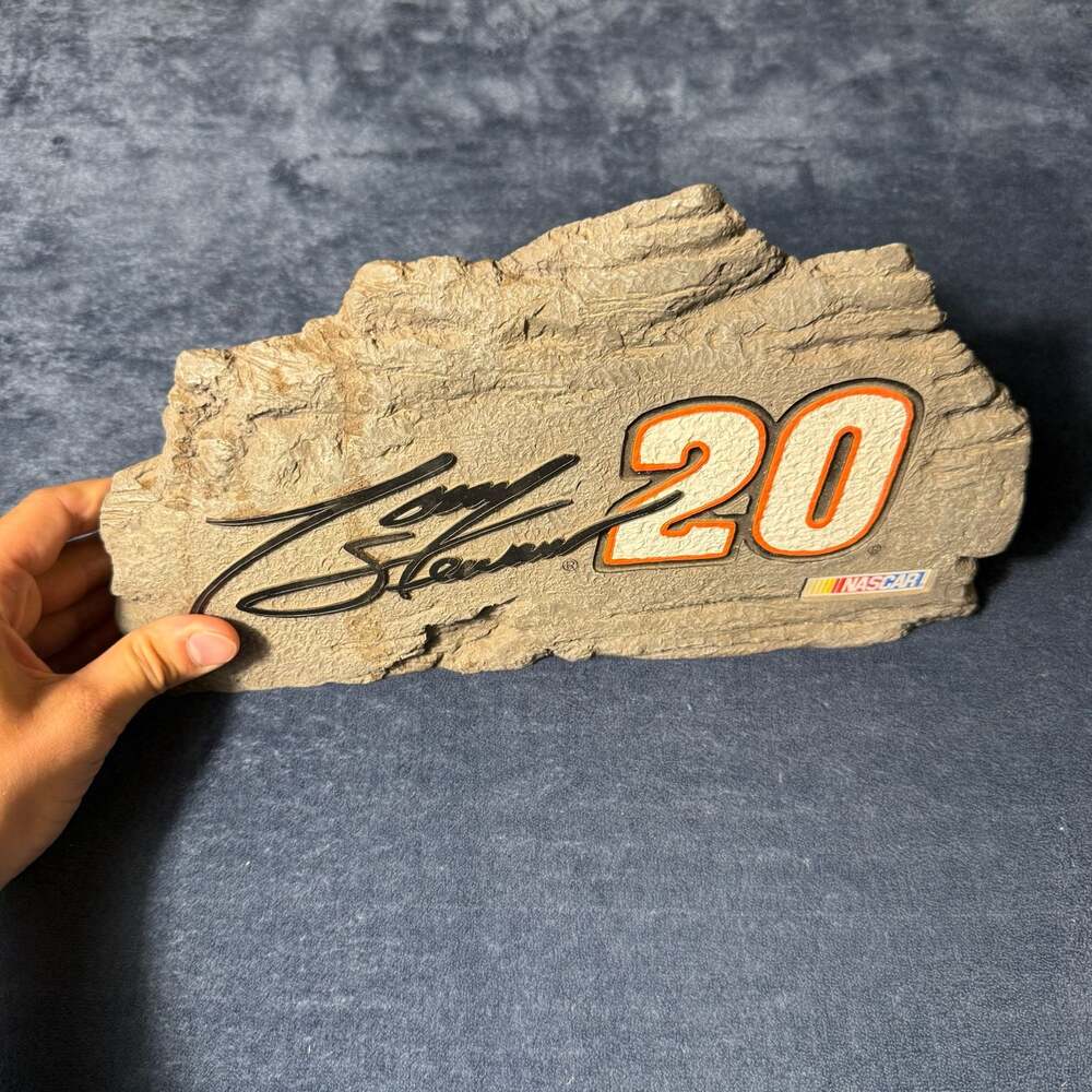 Tony Stewart Joe Gibbs Racing NASCAR Forever Collectibles Faux Rock Hide-A-Key